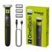 Philips One Blade Hybrid Fancy Trimmer and Razor Trim, Edge and Shave, BX QP2724/10-1 Philips One Blade Hybrid Fancy Trimmer and Razor Trim, Edge and Shave, BX QP2724/10-1