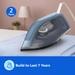 Philips DST0700/00 Heavy Weight Dry Iron 1350 W, Teal Blue-7