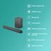 Philips TAB5309/94 2.1 Channel 240 W Sound Bar, Dark Grey-2