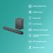 Philips TAB5309/94 2.1 Channel 240 W Sound Bar, Dark Grey-2 Philips TAB5309/94 2.1 Channel 240 W Sound Bar, Dark Grey-2