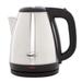 Pigeon IVY 1.5L 1500W Stainless Steel Electric Kettle, 360 Degree Swivel Base, Cordless, Silver-1