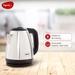 Pigeon IVY 1.5L 1500W Stainless Steel Electric Kettle, 360 Degree Swivel Base, Cordless, Silver-2