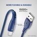 Portronics Konnect A POR 1414 1m USB-C Cable, Blue-3