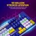 Portronics K1 Mechnical Wired Gaming Keyboard, Blue-7