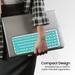 Portronics Bubble 2.0 Bluetooth Wireless Keyboard, White-5