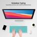 Portronics Bubble 2.0 Bluetooth Wireless Keyboard, White-8