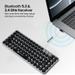 Portronics Bubble 2.0 Bluetooth Wireless Keyboard, Grey-2 Portronics Bubble 2.0 Bluetooth Wireless Keyboard, Grey-2