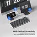 Portronics Bubble 2.0 Bluetooth Wireless Keyboard, Grey-3