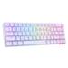 Portronics Hydra 10 Wireless Gaming Keyboard, White and Red-1