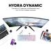 Portronics Hydra 10 Wireless Gaming Keyboard, White and Brown-4 Portronics Hydra 10 Wireless Gaming Keyboard, White and Brown-4