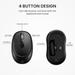 Portronics Key7 Wireless Keyboard & Mouse Combo, Black-4