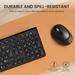 Portronics Key7 Wireless Keyboard & Mouse Combo, Black-7