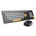 Portronics Key7 Wireless Keyboard & Mouse Combo, Grey and Orange-1 Portronics Key7 Wireless Keyboard & Mouse Combo, Grey and Orange-1
