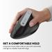 Portronics Toad Ergo Vertical Wireless Mouse, Black-4