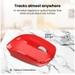 Portronics Toad 25 Wireless Mouse, Red-3