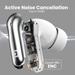Portronics Harmonics Twins 28 ANC TWS In Ear Earbuds with Smart Touch Control, 50 Hours Playback, Quad Mic ENC, Low Latency, 13 mm Dynamic Driver, IPX 5 Water Resistant, Fast Type C Charging (White) - POR 2242-2 Portronics Harmonics Twins 28 ANC TWS In Ear Earbuds with Smart Touch Control, 50 Hours Playback, Quad Mic ENC, Low Latency, 13 mm Dynamic Driver, IPX 5 Water Resistant, Fast Type C Charging (White) - POR 2242-2