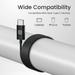 Portronics Conch Theta C in Ear Type C Wired Earphones with in Line HD Mic, Powerful Audio, 14.2 mm Driver, Unique Earbuds Design, TPE Anti Tangle Wire, in line Controls, Wide Compatibility (Black)-5