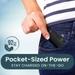 Portronics PowerPebble 5000 mAh Power Bank, Black-5