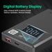 Portronics Luxcell Magclick 10000 mAH Power Bank, Dark Grey, POR-2257-4