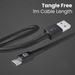 Portronics Konnect B USB to Type C Charging Cable, Black-2 Portronics Konnect B USB to Type C Charging Cable, Black-2