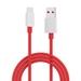 Portronics Konnect Type A to Type C 65 W Power Cable, Red-1