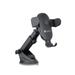 Portronics Clamp M2 Car Mobile Holder, Black-1