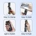Portronics Mobot Mobile Holder Clip, Black-5