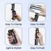 Portronics Mobot Mobile Holder Clip, Black-5 Portronics Mobot Mobile Holder Clip, Black-5