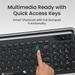 Portronics Bubble 3.0 Wireless Keyboard, Black-4 Portronics Bubble 3.0 Wireless Keyboard, Black-4