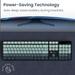 Portronics Key11 Rechargeable Wireless Keyboard and Mouse Combo, Green-8
