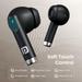 Portronics Twins S18 Pro In Ear TWS Earbuds with 30 Hours Playtime, in Built HD Mic, Game/Music Mode, 13 mm Dynamic Driver, Low Latency, Touch Control, Type C Fast Charging, Light Weight, Comfy Fit (Black) - POR 2841-2