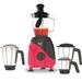 Preethi Peppy Plus, 750 Watts, 4 Jars Mixer Grinder, 3D Air Cooling Technology, Black and Pink-1
