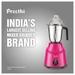 Preethi Galaxy Plus 750 Watt Mixer Grinder with 4 Stainless Steel Jar, Pink-2
