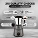 Preethi Maestro Mixer 750 Watts with 3 Jar, Grey, MG284-5 Preethi Maestro Mixer 750 Watts with 3 Jar, Grey, MG284-5