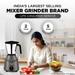 Preethi Maestro Mixer 750 Watts with 3 Jar, Grey, MG284-6 Preethi Maestro Mixer 750 Watts with 3 Jar, Grey, MG284-6