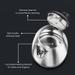 Prestige PKOSS 1.5 L 1500 W Stainless Steel Electric Kettle, Single-Touch Lid Locking, 360 Degree Swivel Base, Silver-6