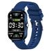 pTron Force X10e SmartWatch, 24/7 Heart Rate Tracking, SpO2, IP68 Waterproof, Blue-1