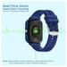 pTron Force X10e SmartWatch, 24/7 Heart Rate Tracking, SpO2, IP68 Waterproof, Blue-4