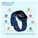 pTron Force X10e SmartWatch, 24/7 Heart Rate Tracking, SpO2, IP68 Waterproof, Blue-7