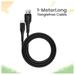 pTron Solero T241 Type-C Charging & Data Cable, 2.4A Fast Charging, 1 meter PVC Cable, USB-A To Type-C Port, Anti-Rust Metal Plugs, Anti-knot, Widely Compatible, Black-5 pTron Solero T241 Type-C Charging & Data Cable, 2.4A Fast Charging, 1 meter PVC Cable, USB-A To Type-C Port, Anti-Rust Metal Plugs, Anti-knot, Widely Compatible, Black-5