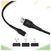 pTron Solero T241 Type-C Charging & Data Cable, 2.4A Fast Charging, 1 meter PVC Cable, USB-A To Type-C Port, Anti-Rust Metal Plugs, Anti-knot, Widely Compatible, Black-7 pTron Solero T241 Type-C Charging & Data Cable, 2.4A Fast Charging, 1 meter PVC Cable, USB-A To Type-C Port, Anti-Rust Metal Plugs, Anti-knot, Widely Compatible, Black-7