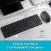 Rapoo 9350M C-Type Rechargeable Bluetooth Wireless Multi-Device Mouse & Keyboard Set, Dark Grey-2