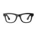 Ray-Ban Meta Wayfarer (Gen 1) with Meta AI, photo and video capture, Shiny Black, Clear lenses-2