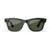 Ray-Ban Meta Wayfarer (Gen 1) with Meta AI, photo and video capture - Large Shiny Black, Green lenses-4
