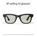 Ray-Ban Meta Wayfarer (Gen 1) with Meta AI, photo and video capture, Matte Black, Transitions Graphite Green lenses-2