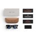 Ray-Ban Meta Skyler (Gen 1) with Meta AI, photo and video capture - Shiny Black, Transitions Cerulean Blue lenses-8 Ray-Ban Meta Skyler (Gen 1) with Meta AI, photo and video capture - Shiny Black, Transitions Cerulean Blue lenses-8