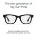 Ray-Ban Meta Wayfarer (Gen 2) - Matte Black, Clear lenses-2 Ray-Ban Meta Wayfarer (Gen 2) - Matte Black, Clear lenses-2
