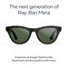 Ray-Ban Meta Skyler (Gen 2) - Shiny Black, Green lenses-2
