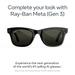 Ray-Ban Meta (Gen 3) Wayfarer Shiny Black Polarized Green Lenses-3