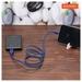 Reconnect RATCB1003 USB-C Braided Cable, 480 Mbps Data Speed, 18W, 3A Fast Charging, 100 cm (1 m) Length, Premium Sturdy Design, Nylon Braiding, Compatible with USB-C Ports, Made in India, Blue-5 Reconnect RATCB1003 USB-C Braided Cable, 480 Mbps Data Speed, 18W, 3A Fast Charging, 100 cm (1 m) Length, Premium Sturdy Design, Nylon Braiding, Compatible with USB-C Ports, Made in India, Blue-5